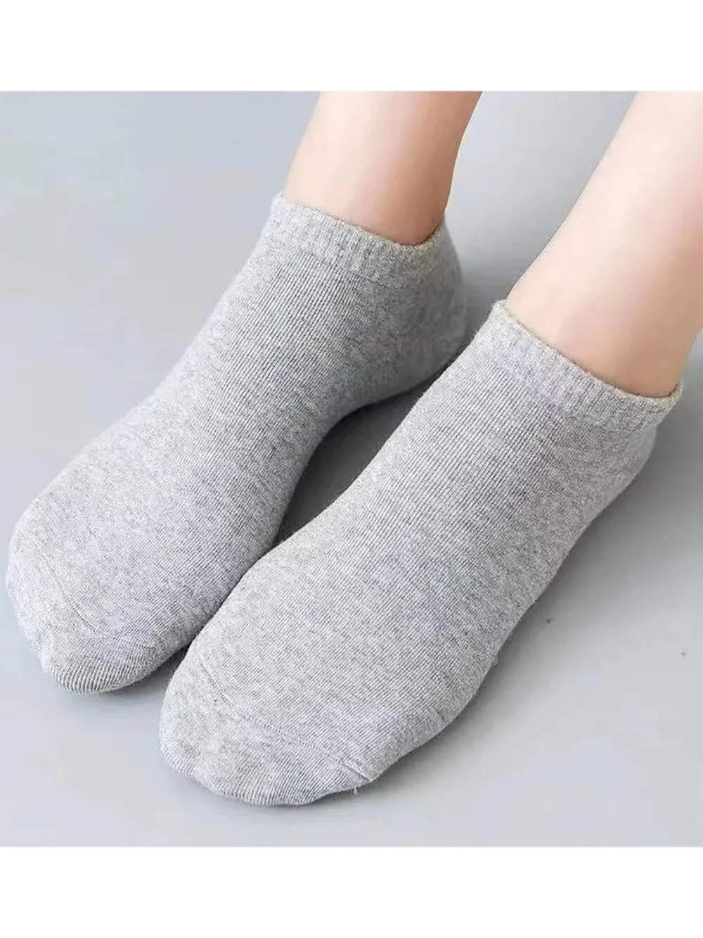 🧦Women's Dark Grey 24 Pair Pairs Low Cut Ankle No Show Casual Athletic Socks